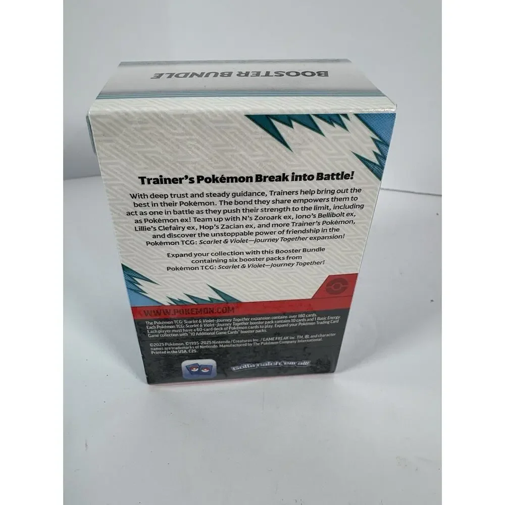 Pokemon TCG Scarlet Violet Journey Together Booster Bundle 6 Packs Sealed